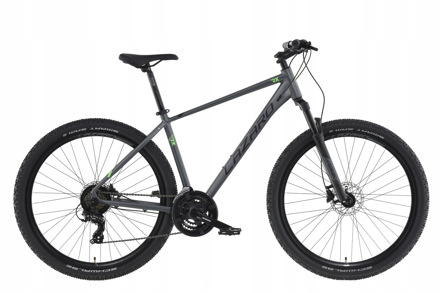 Rower MTB LAZARO RX KOŁA 29 ALUMINIOWY 19 GRAFITOWY HYDRAULIKA SHIMANO